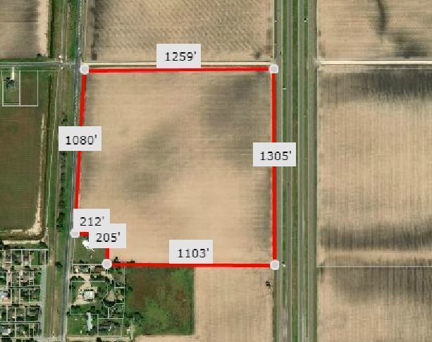 Development Potential: FM 1921 E & N US Highway 77, Lyford, TX 78569